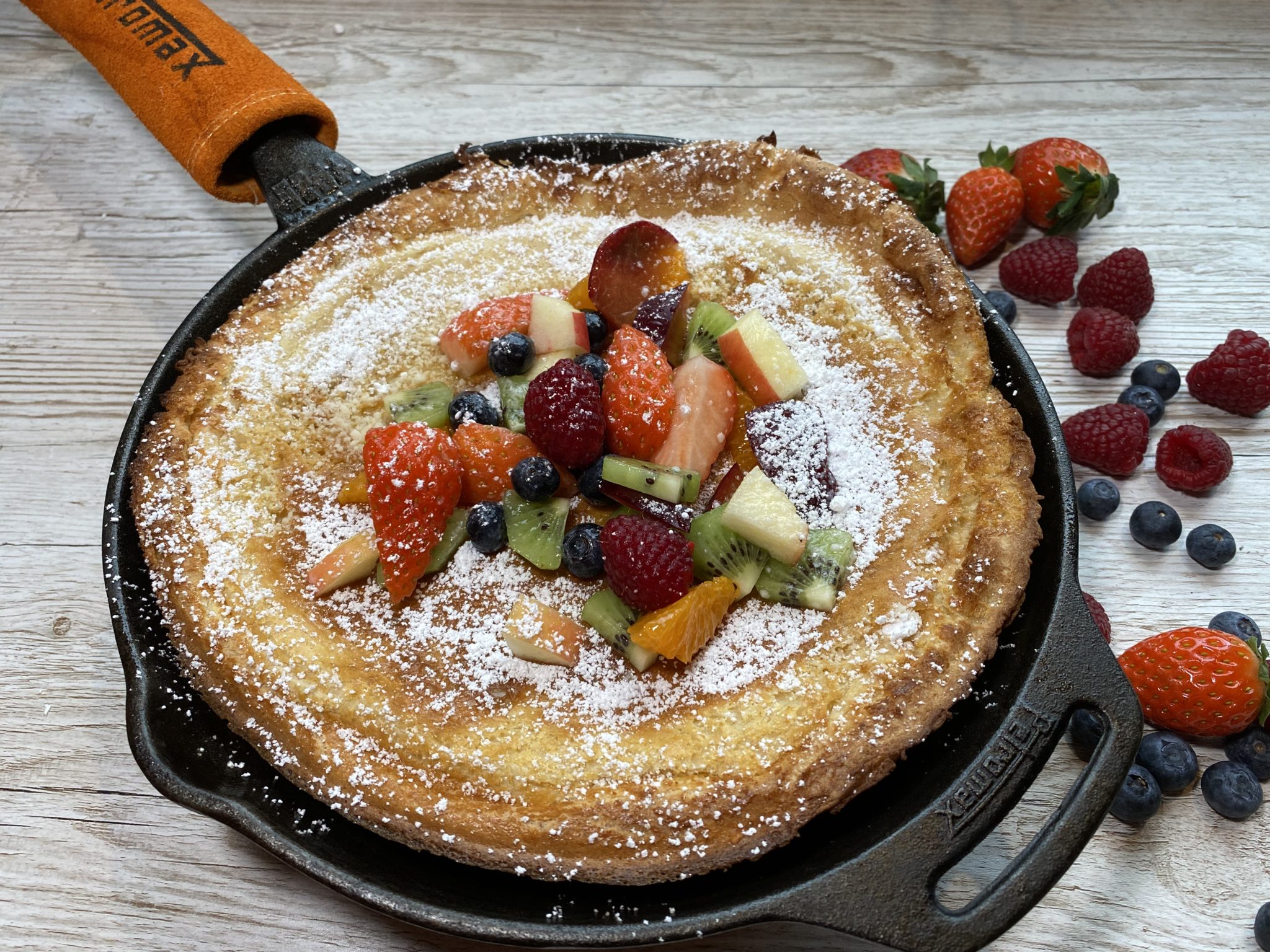 Dutch Baby… oder… der Pfannkuchen, der aus dem Backofen/Grill kommt ...